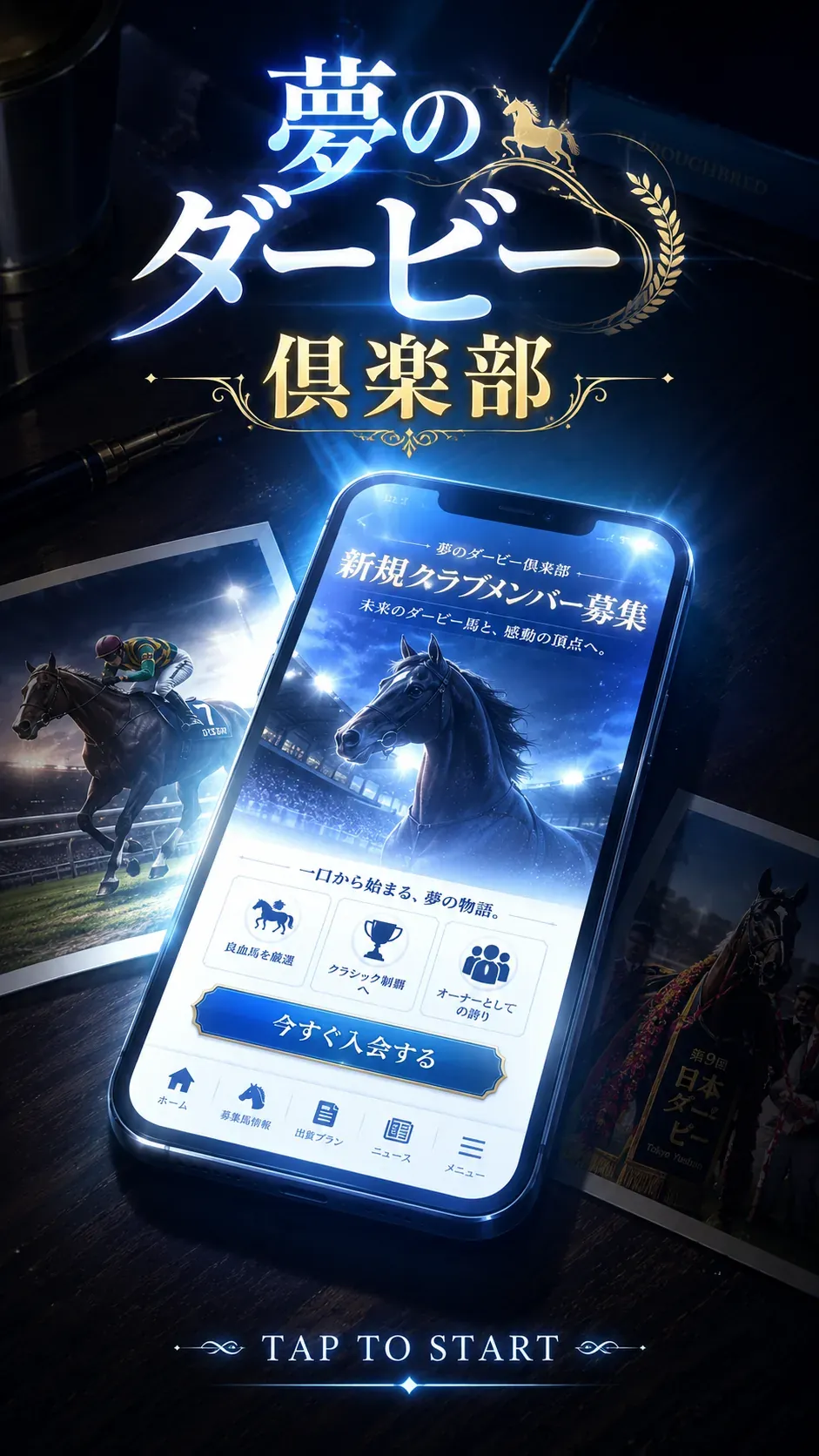夢のダービー倶楽部 TAP TO START